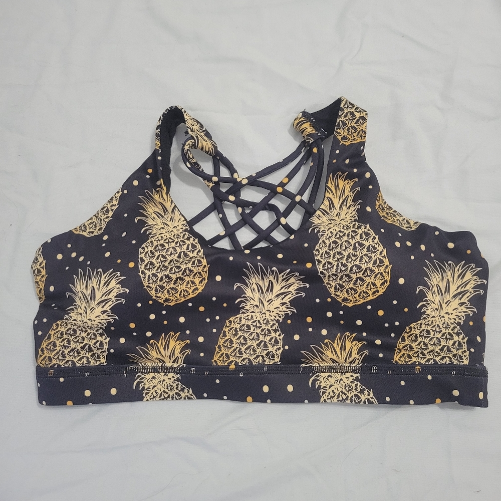 Constantly Varied Gear Fineapple sports bra